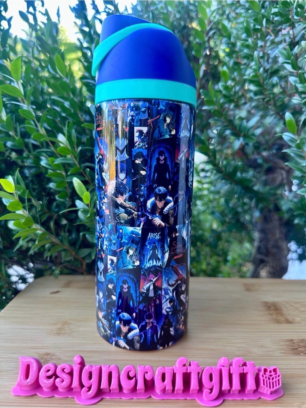 24oz Solo Leveling Water Bottle